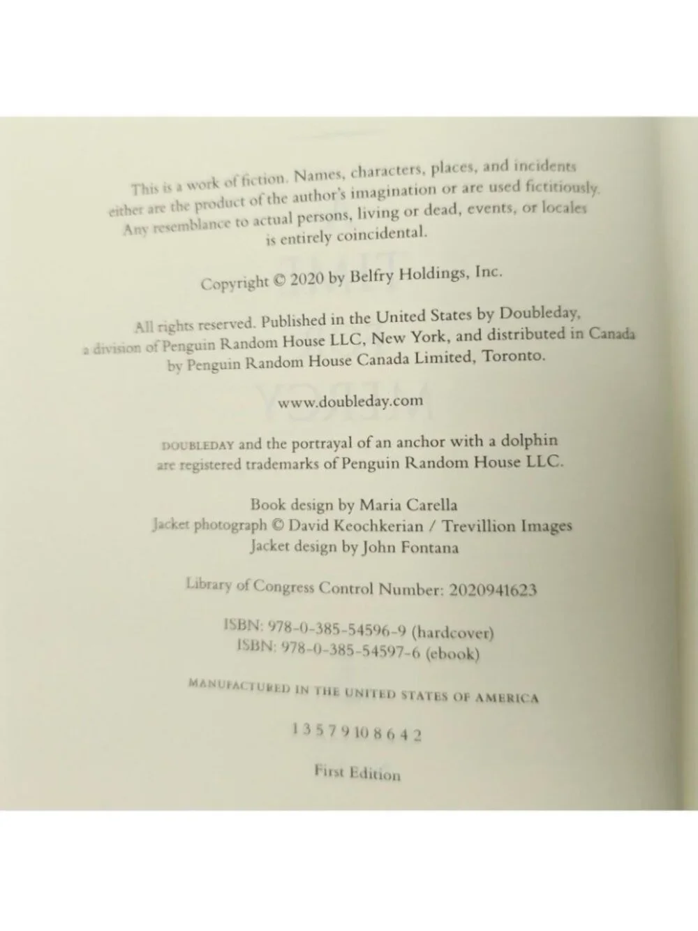 John Grisham A Time For Mercy Signed First Edition Hardcover Book Autographed